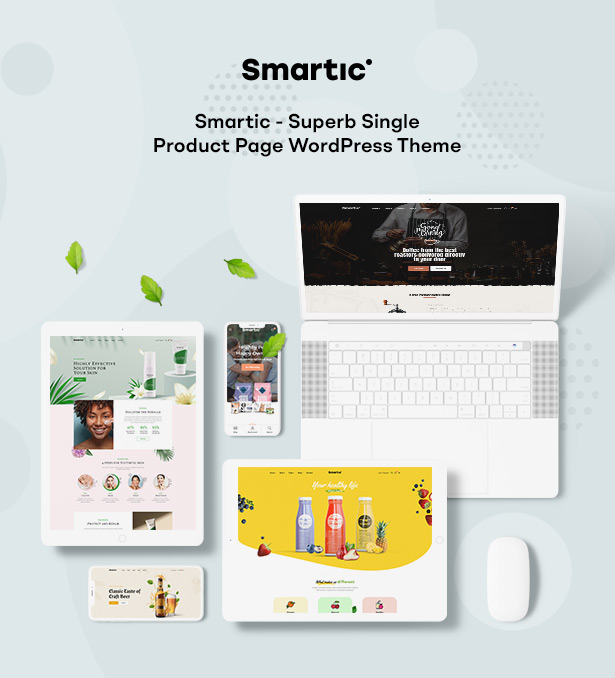 Smartic - Product Landing Page WooCommerce Theme