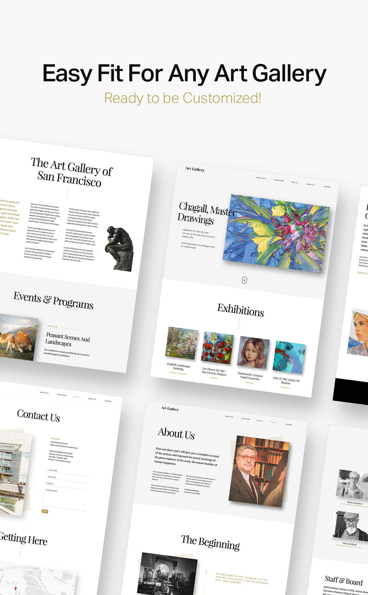 Arte | Art Gallery WordPress Theme - 4