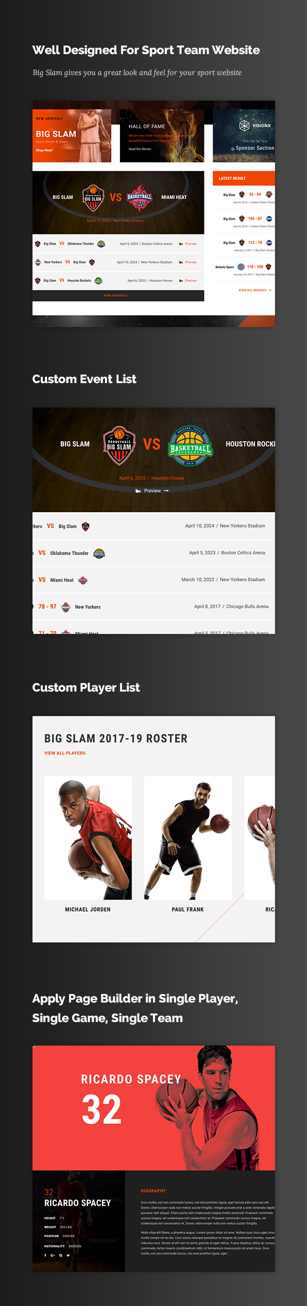 Big Slam Sport Clubs - Soccer WordPress - 4