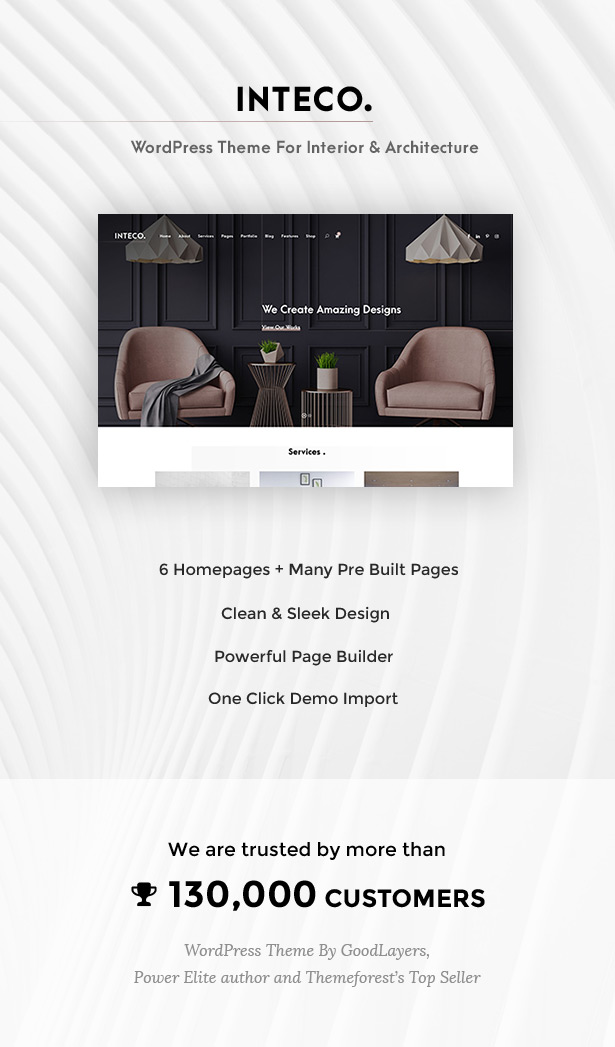 Inteco - Interior Design & Architecture WordPress - 1