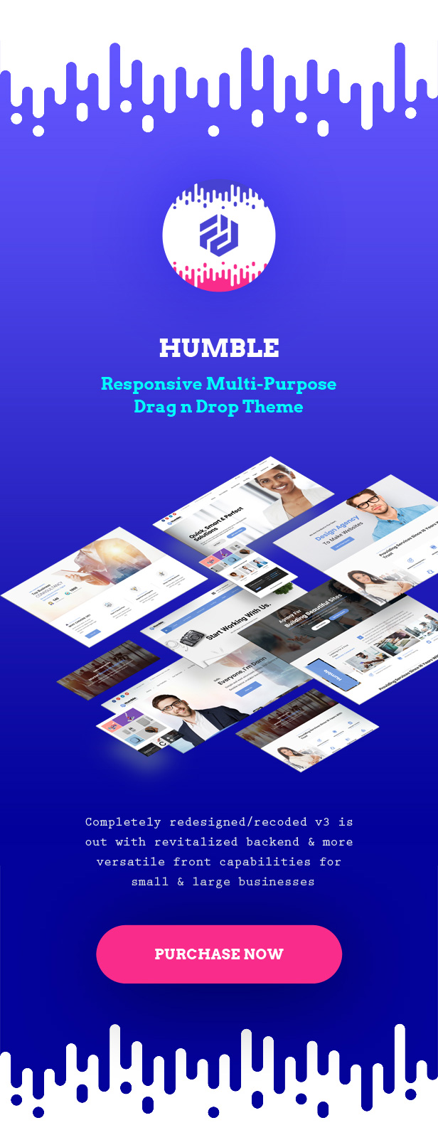 Humble. Responsive Multi-Purpose Drag n Drop Theme - 1