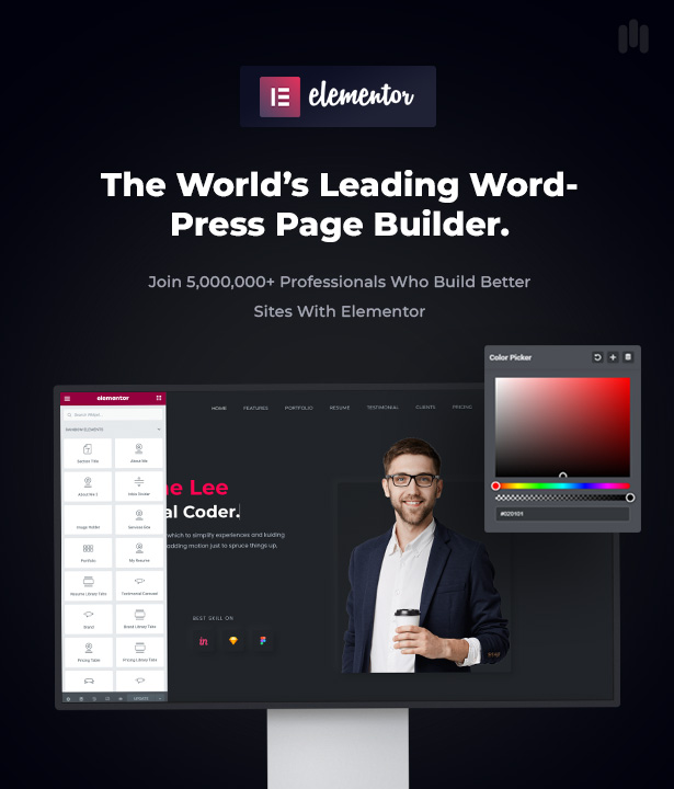 InBio - Personal Portfolio/CV WordPress Theme - 23