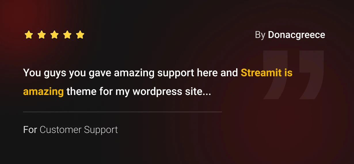 Streamit 3.0 | Video Streaming WordPress Theme + RTL - 62