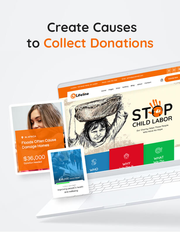 Lifeline - 2023 NGO, Fund Raising and Charity WordPress Theme - 5
