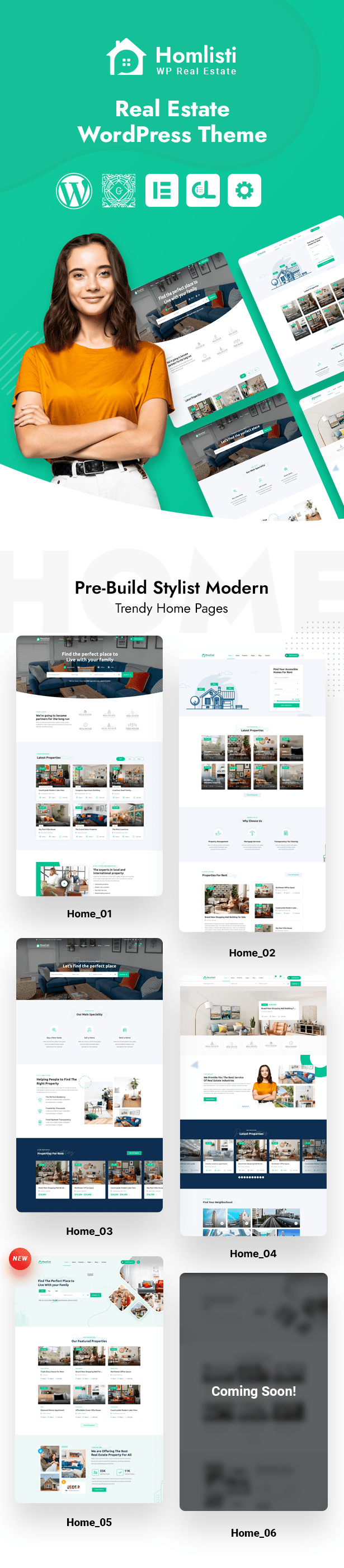 Real Estate WordPress Theme