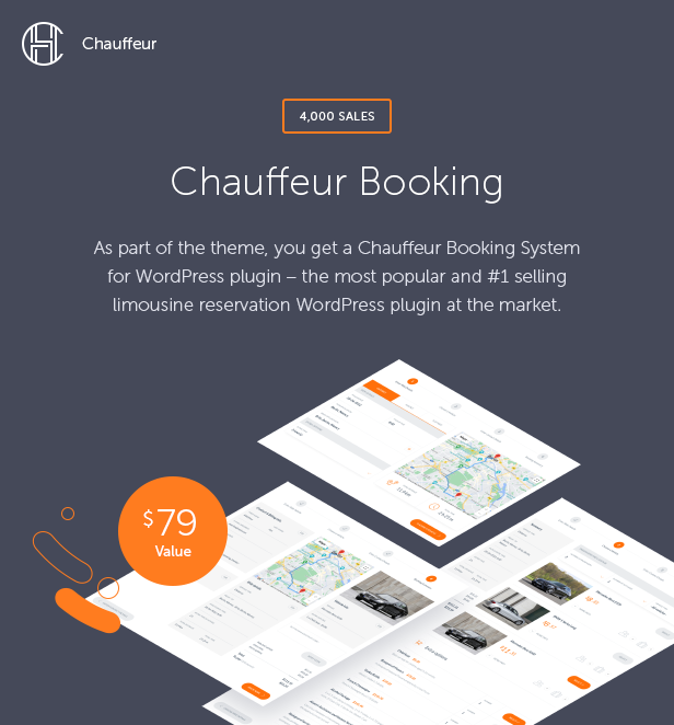 chauffeur, limousine, taxi, car, rental, booking WordPress Theme