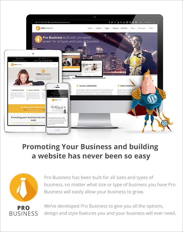 PRO Business - Responsive Multi-Purpose Theme - 6