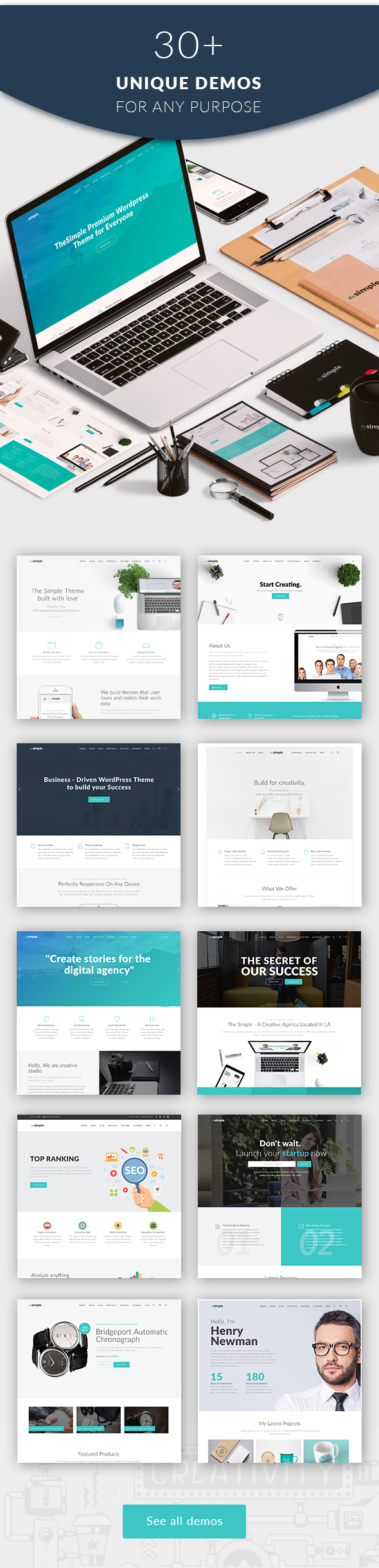 The Simple - Business WordPress Theme - 5