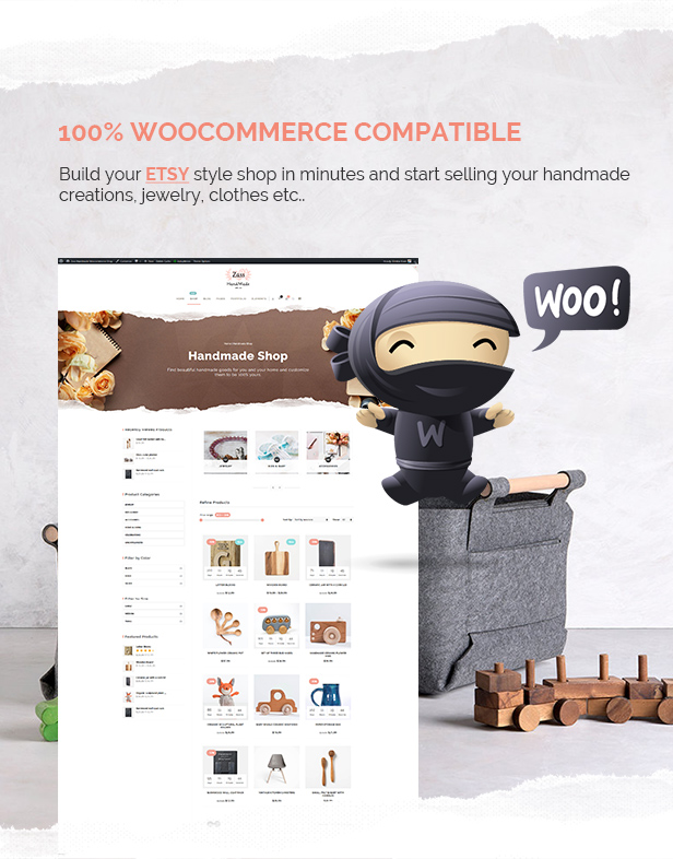 Zass - WooCommerce Theme for Handmade Artists and Artisans - 4