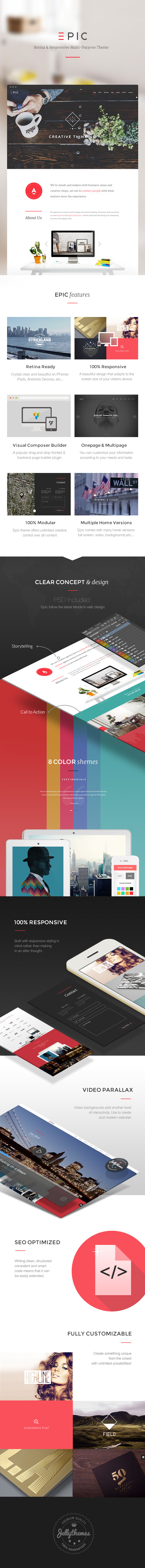 EPIC - Responsive Multi-Purpose Theme - 2