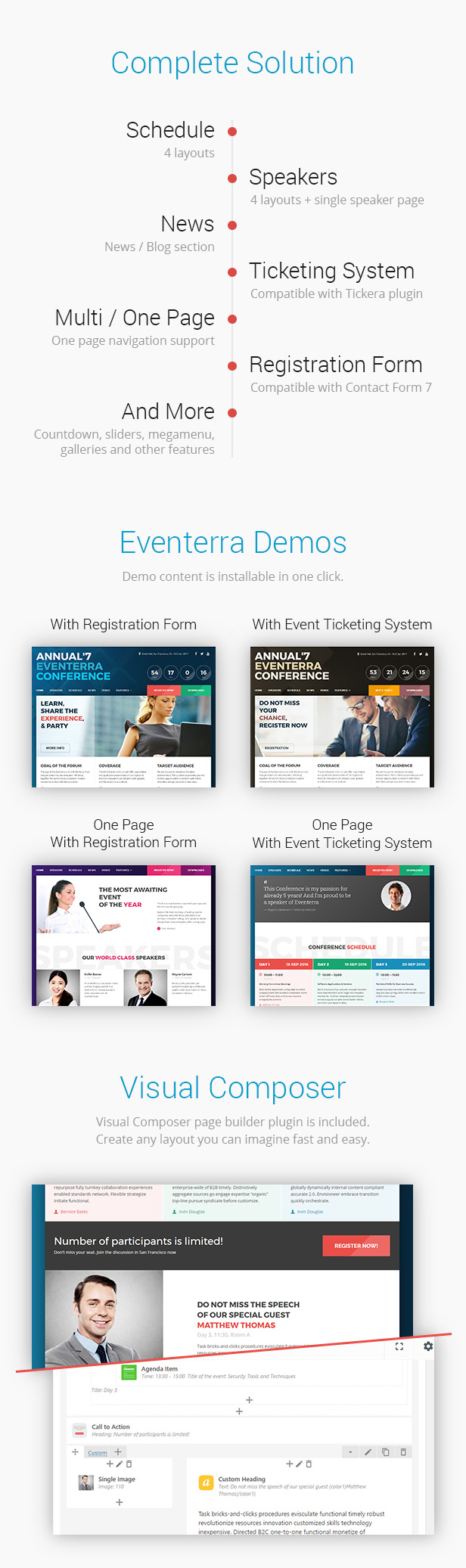 Eventerra - Event Conference WordPress Theme