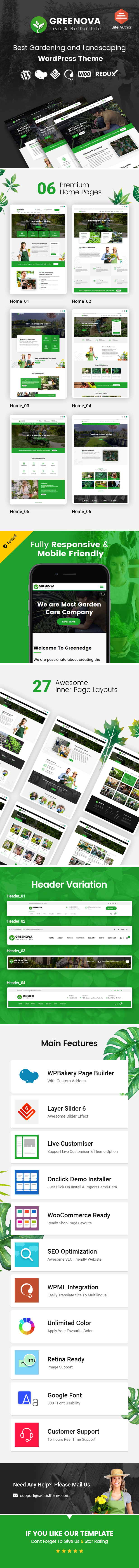 Gardening WordPress Theme