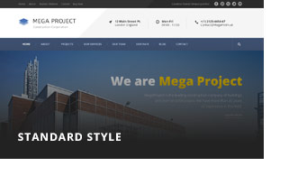 Mega Project - Construction WordPress - 2