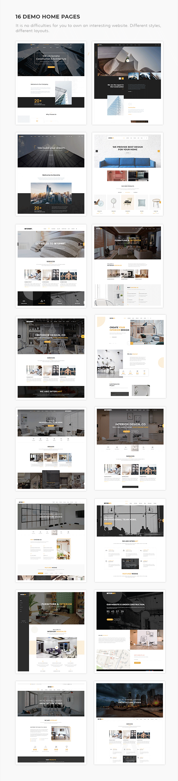 InteriArt - Furniture & Interior WordPress Theme - 4