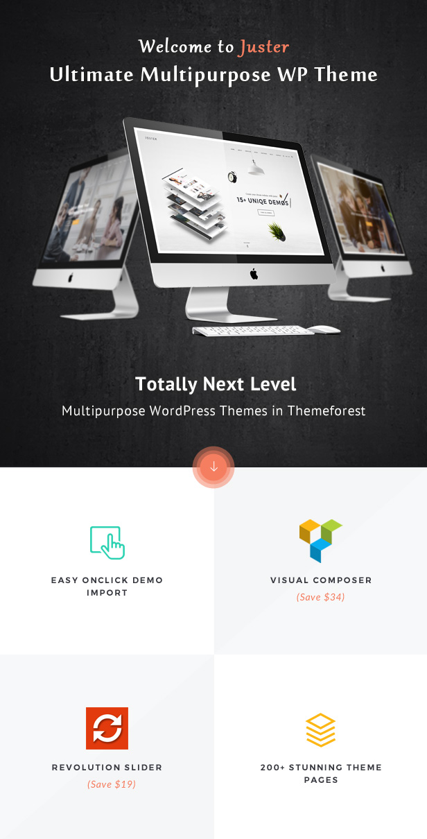 Juster - Multi-Purpose WordPress Theme - 1