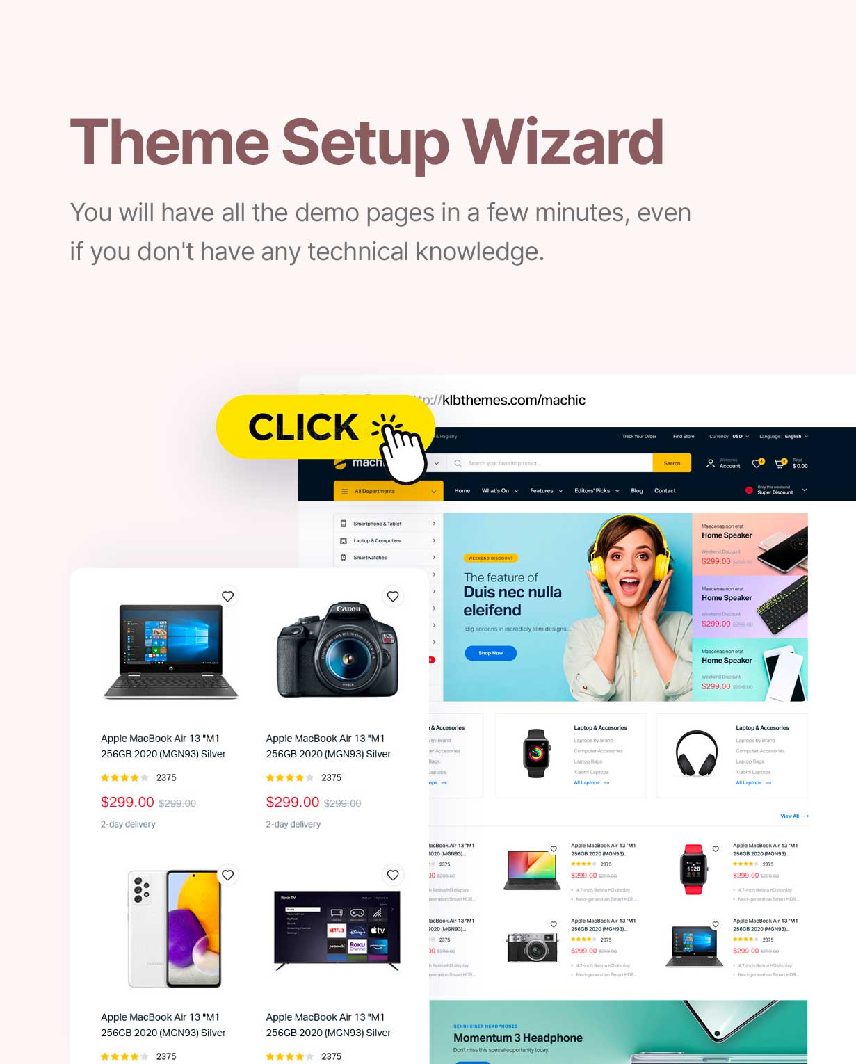 Machic - Electronics Store WooCommerce Theme - 13