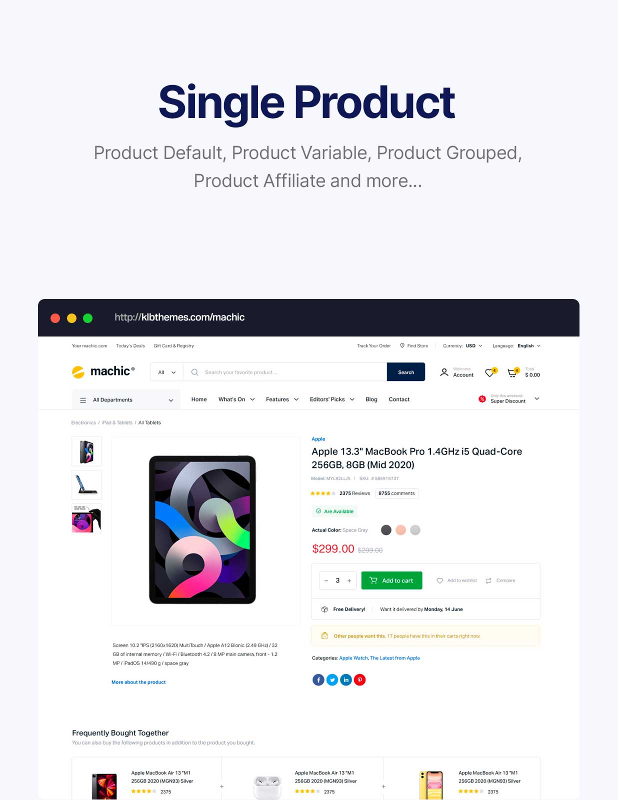 Machic - Electronics Store WooCommerce Theme - 14