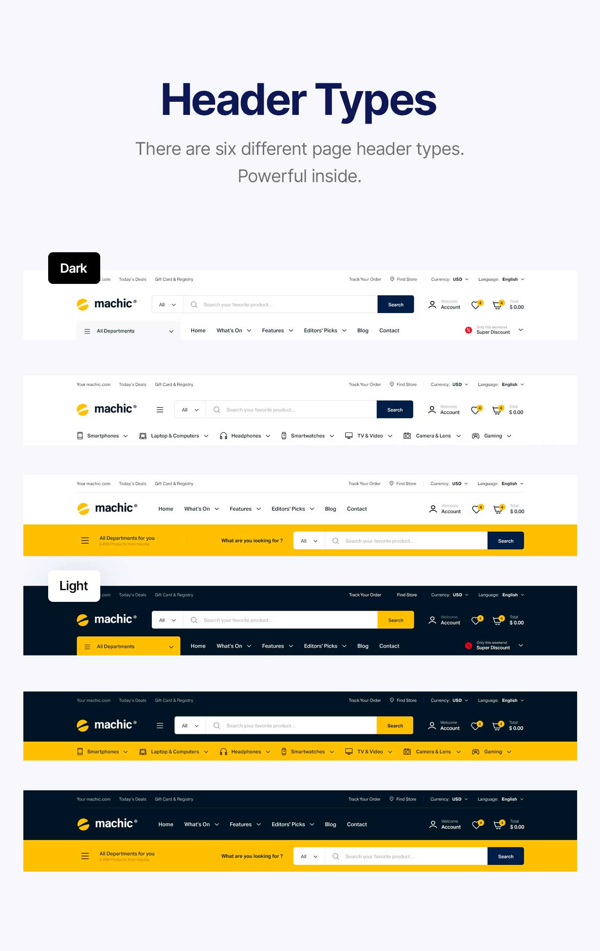 Machic - Electronics Store WooCommerce Theme - 4