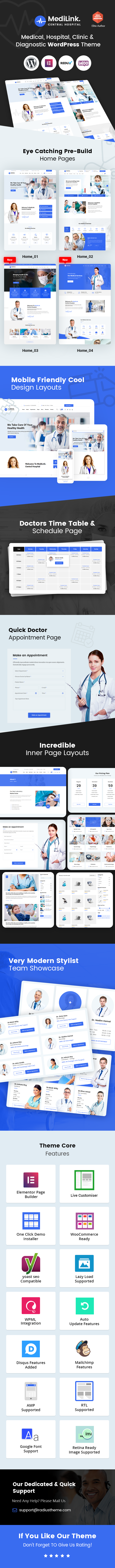 MediLink WordPress Theme