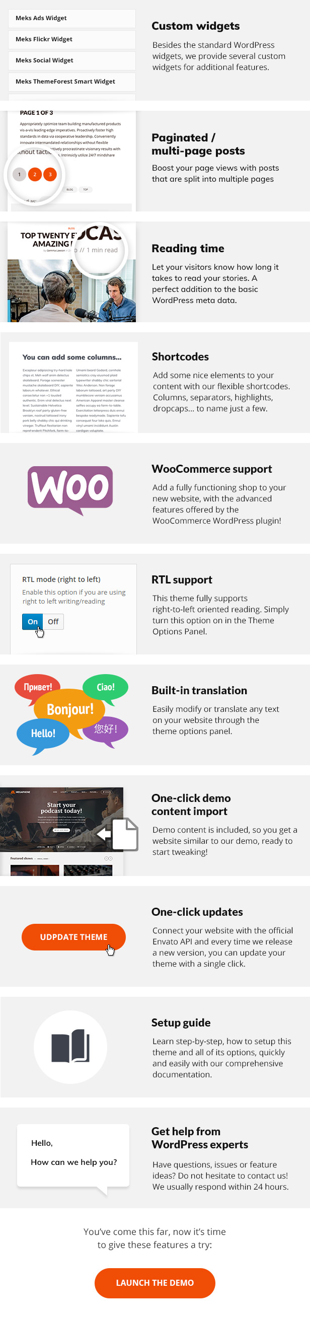 Megaphone the best Podcast/Audio/Video WordPress Theme - 5