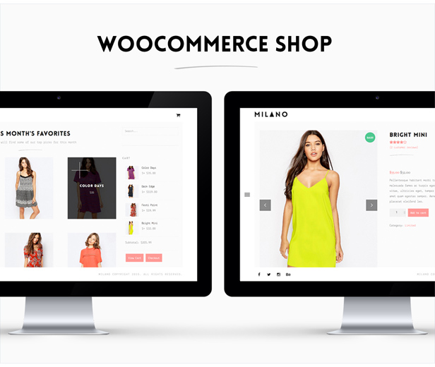 minimal woocommerce wordpress theme