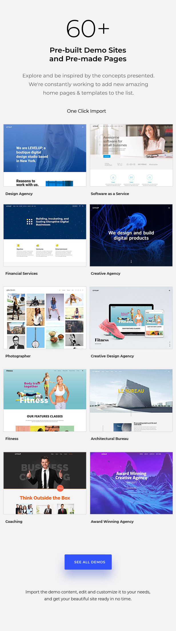 LEVELUP - Responsive Creative Multipurpose WordPress Theme - 2