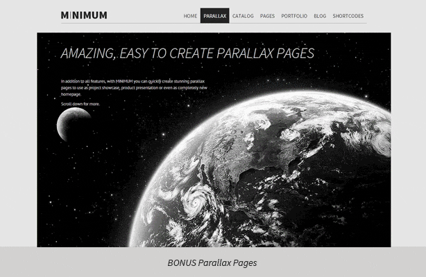 MINIMUM - Professional WordPress Theme - 7