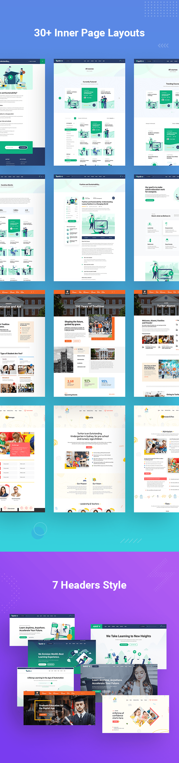 Turitor Education WordPress Theme