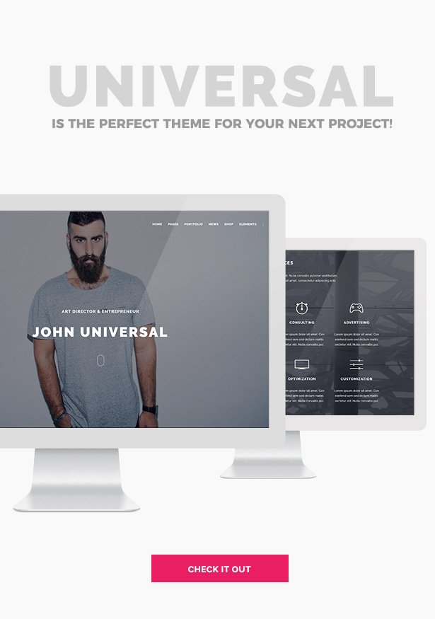 Universal - Smart Multi-Purpose WordPress Theme - 3