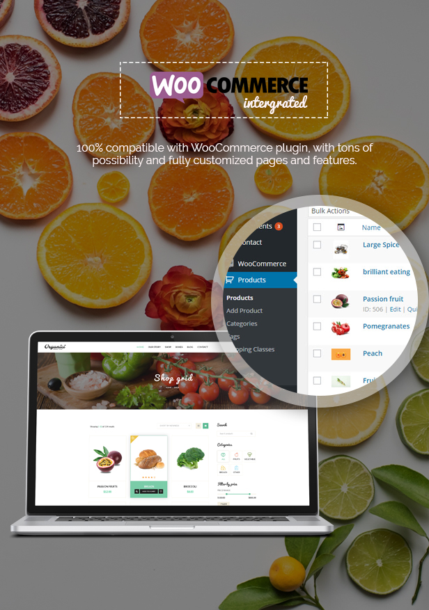 Organici - Organic Store WordPress Theme