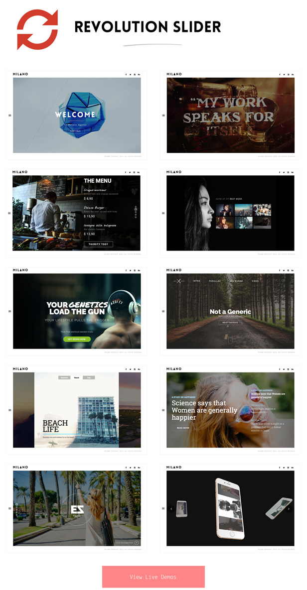 slider revolution wordpress theme