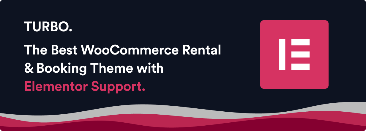 Turbo - WooCommerce Rental & Booking Theme - 1