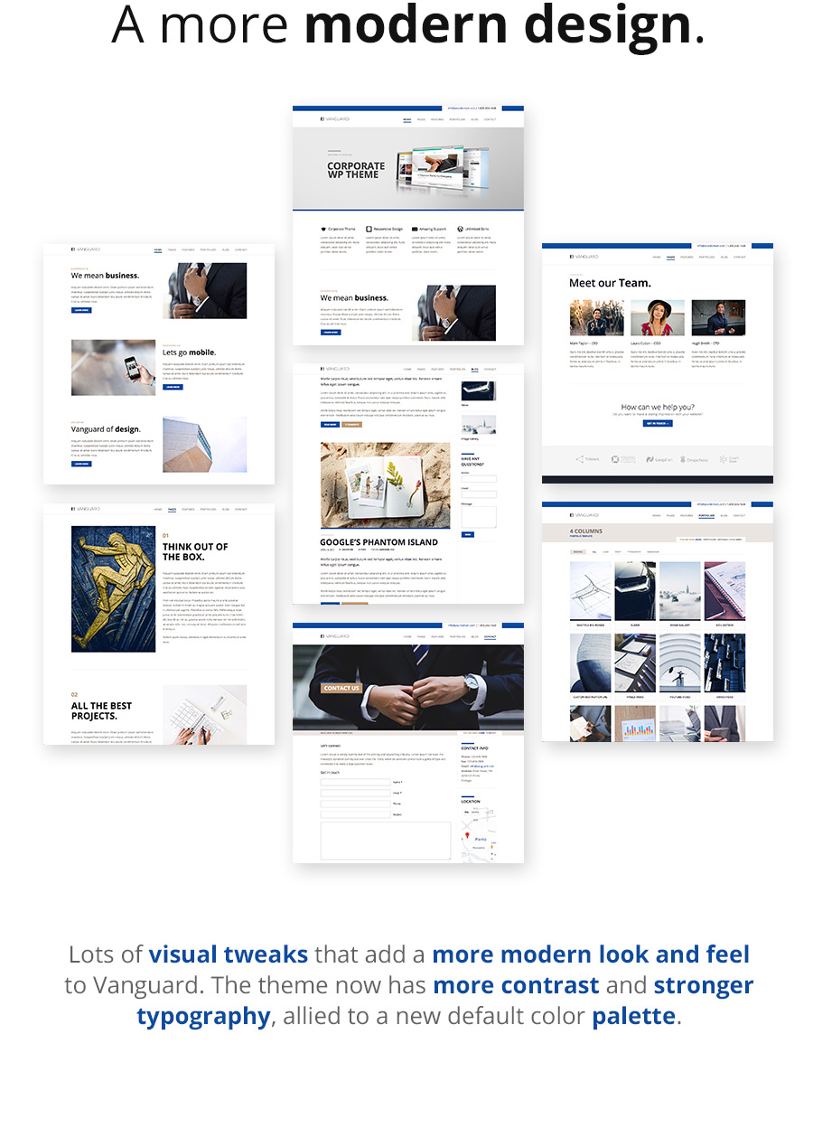 Vanguard: Business & Portfolio WordPress Theme - 8