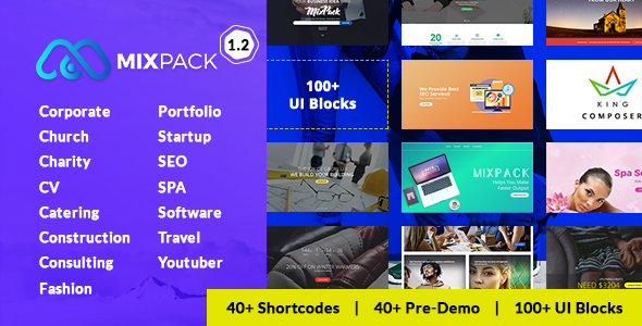 Academix - Multipurpose WordPress Theme - 1