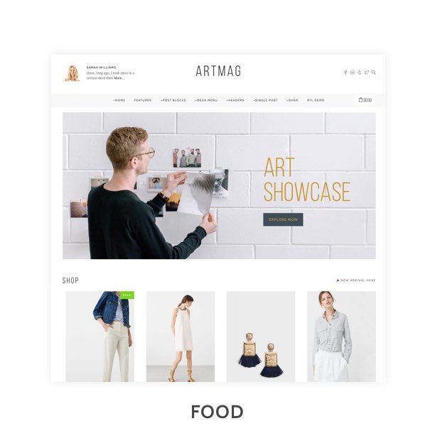 Artmag - Clean WordPress Blog and Magazine Theme - 9
