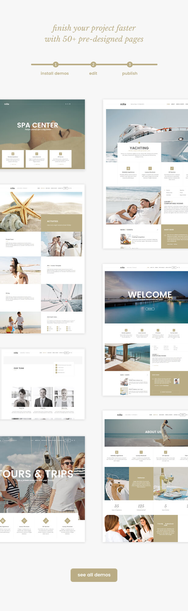 Nixe | Hotel, Travel and Holiday WordPress Theme - 5