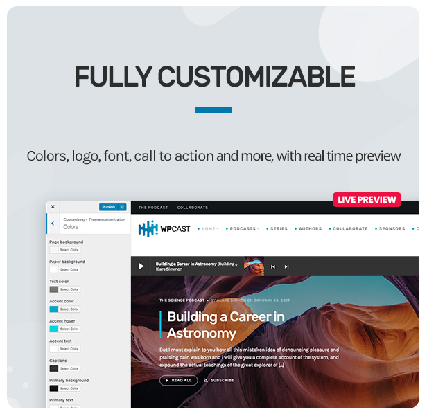 Wpcast - Audio Podcast WordPress Theme - 14