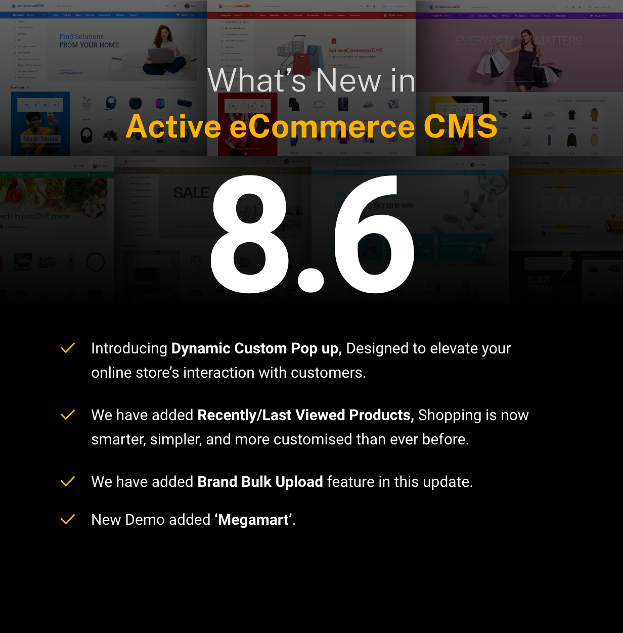 Active eCommerce CMS - 1