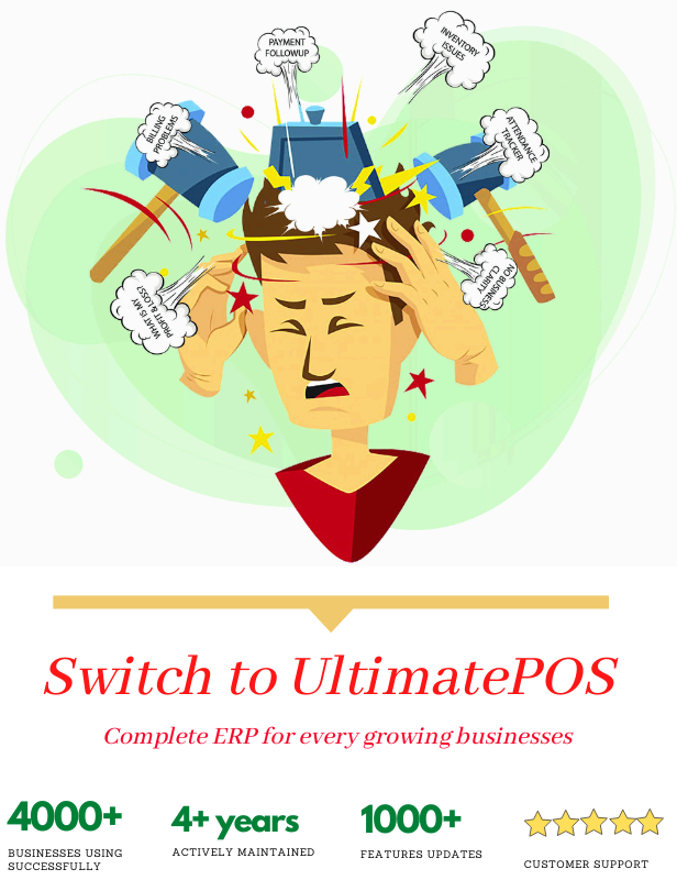 Ultimate POS - Best ERP, Stock Management, Point of Sale & Invoicing application - 4
