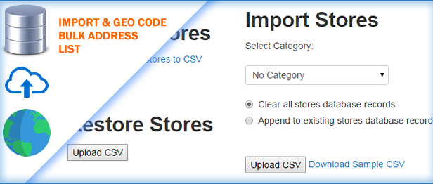 Bulk GeoCoding using CSV for your Store Locator