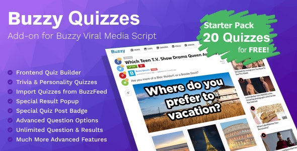 Buzzy - News, Viral Lists, Polls and Videos - 1