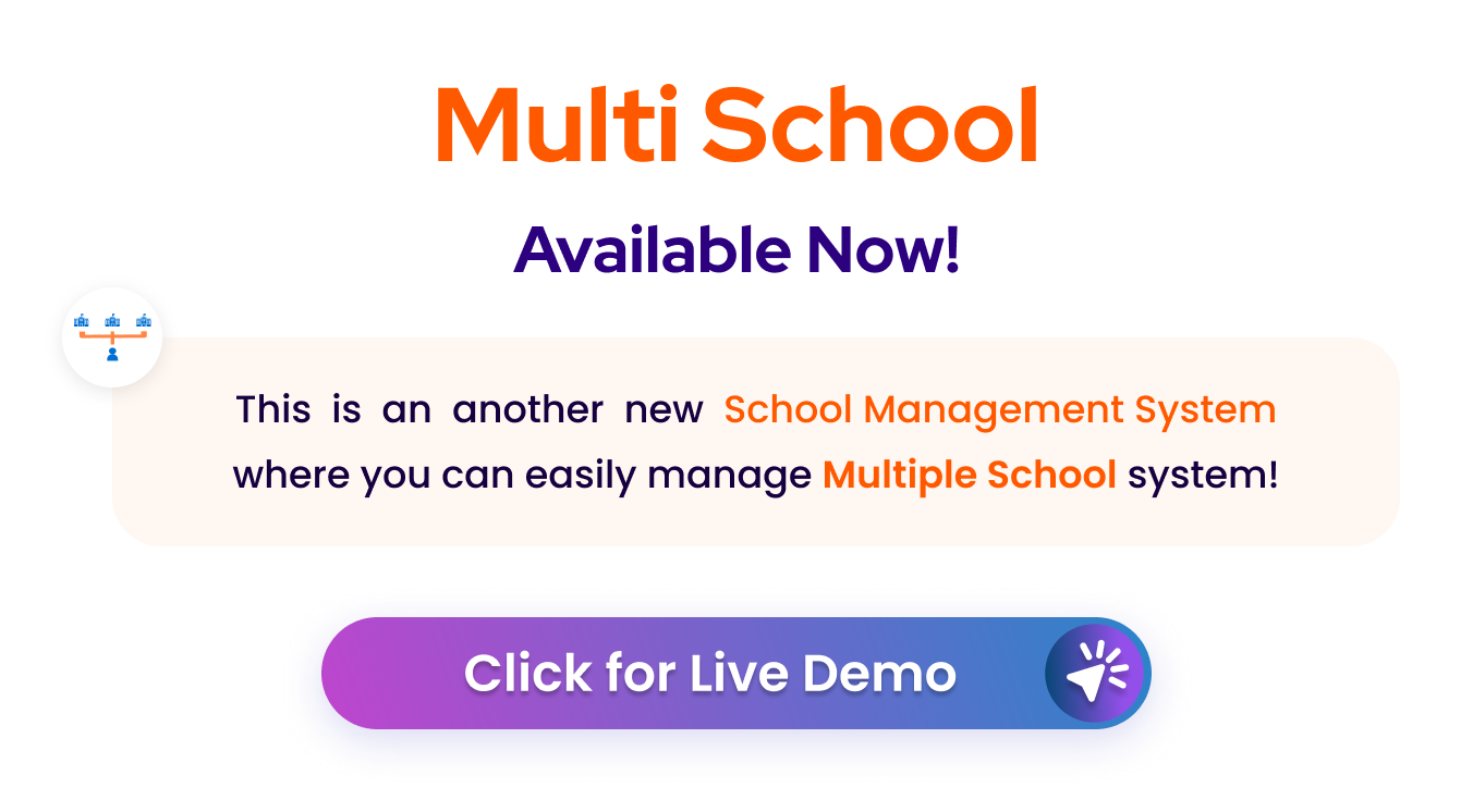 Goschool multi School Management System Demo