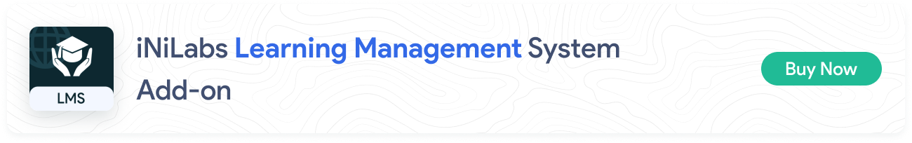 iNiLabs School Management System Addon LMS