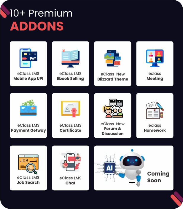 eclass LMS Addons