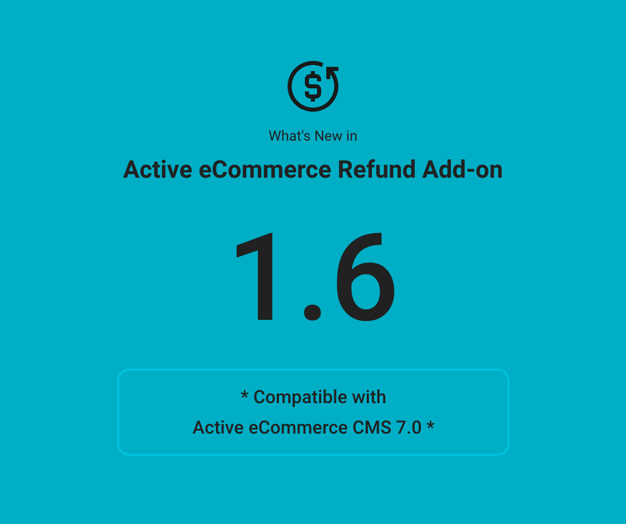 Active eCommerce Refund add-on - 2