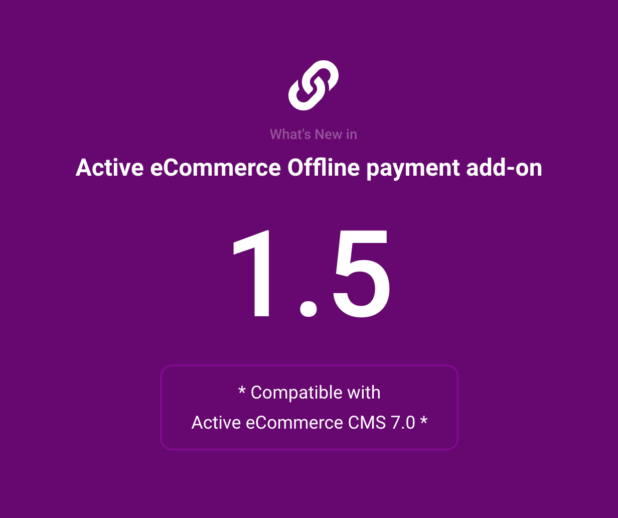 Active eCommerce Offline Payment Add-on - 2