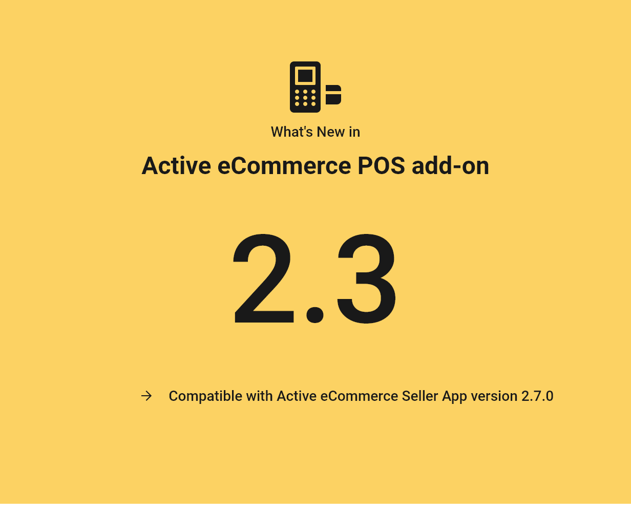 Active eCommerce POS Manager Add-on - 2