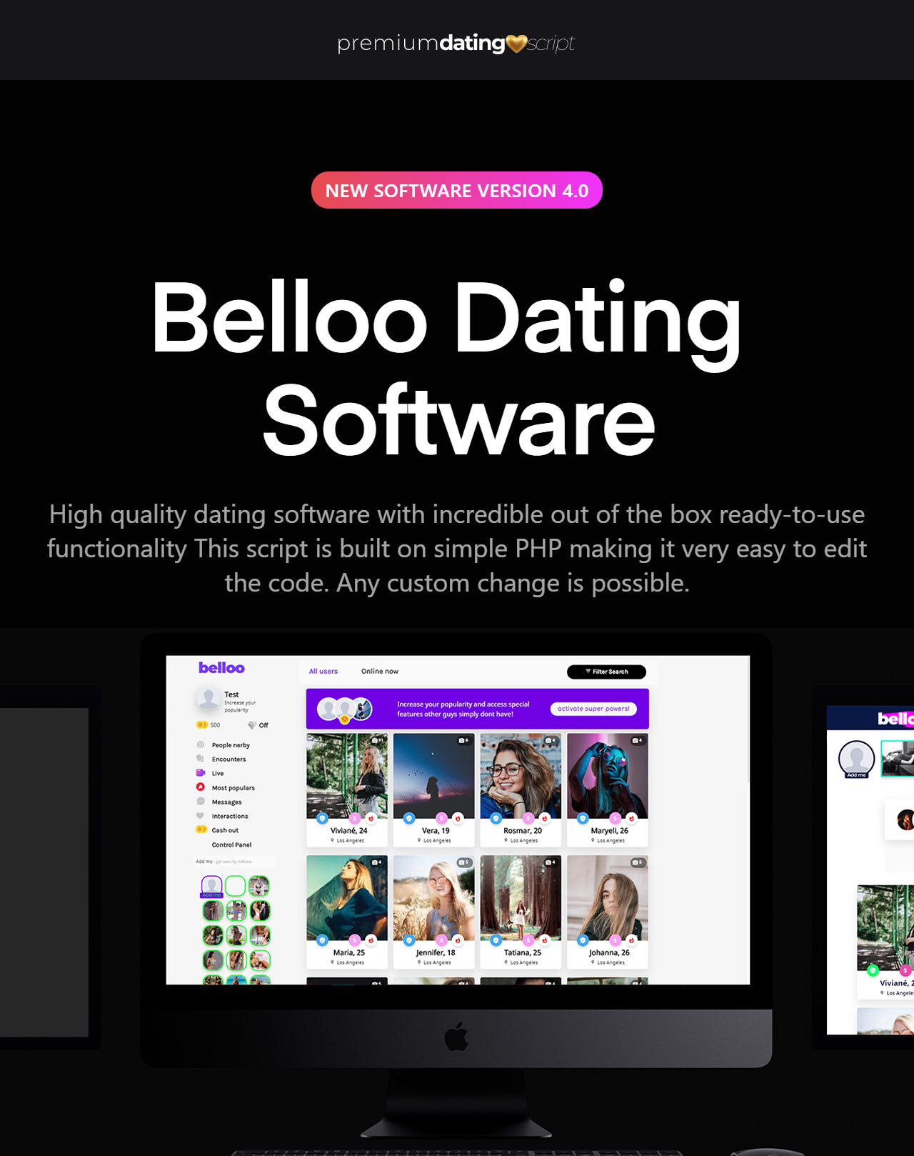 Belloo - Complete Social Dating Software - 1