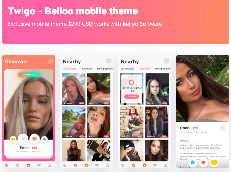 Belloo - Complete Social Dating Software - 8