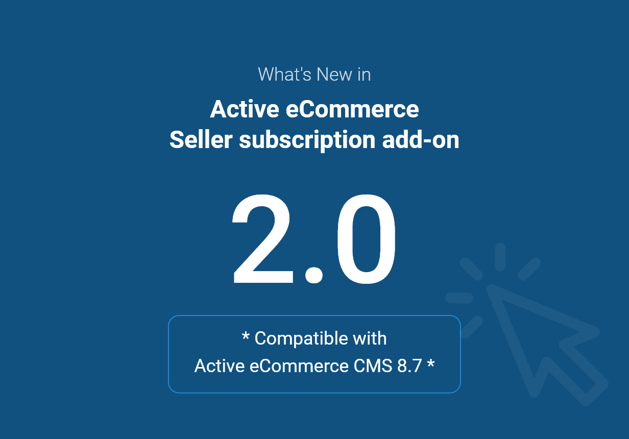 Active eCommerce Seller Subscription Add-on - 2